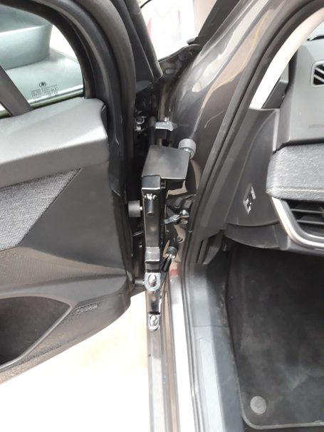 Person Hoist Bracket - Installed
