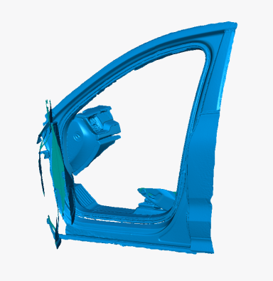 3d Scan of Vehicle Door